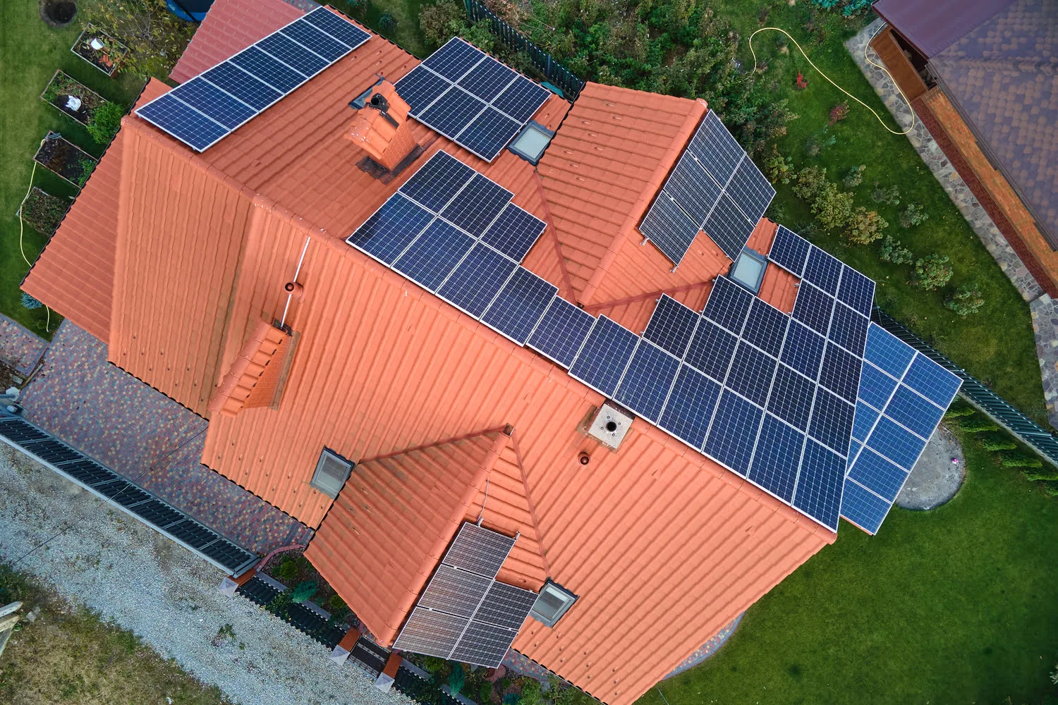 aerial-view-building-roof-with-r
